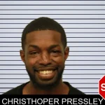 Christhoper Pressley mugshot