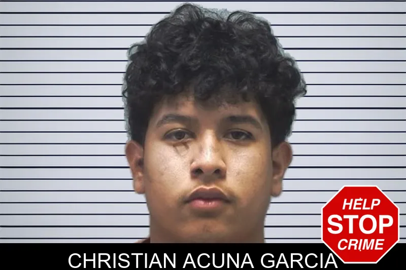 Christian Acuna Garcia mugshot