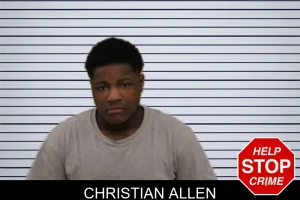 Christian Allen mugshot