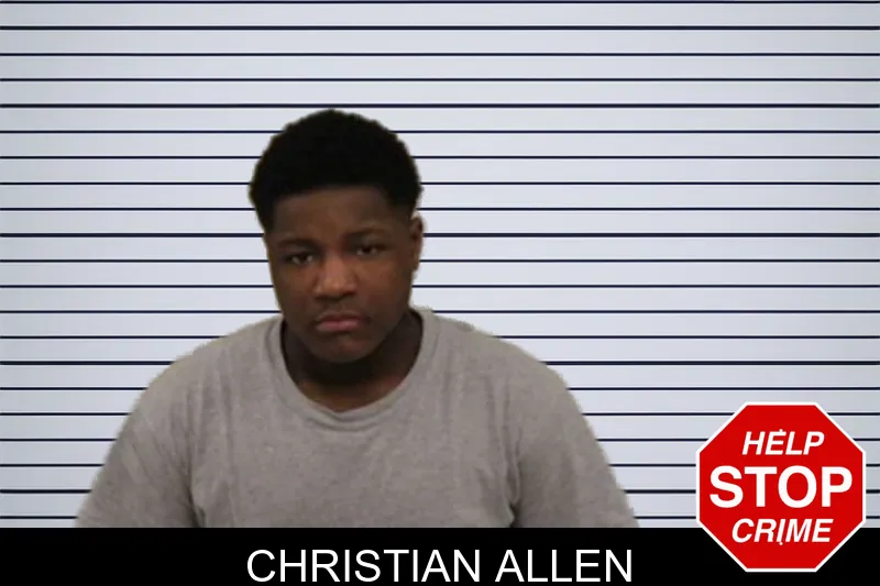 Christian Allen mugshot