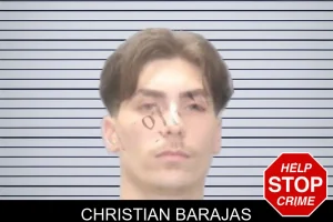 Christian Barajas mugshot