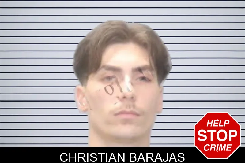 Christian Barajas mugshot