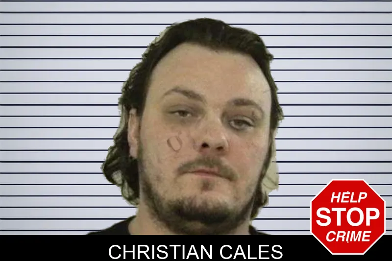 Christian Cales mugshot