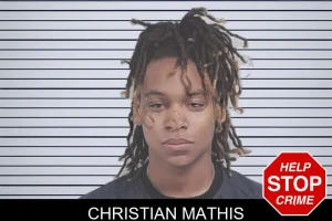 Christian Mathis mugshot