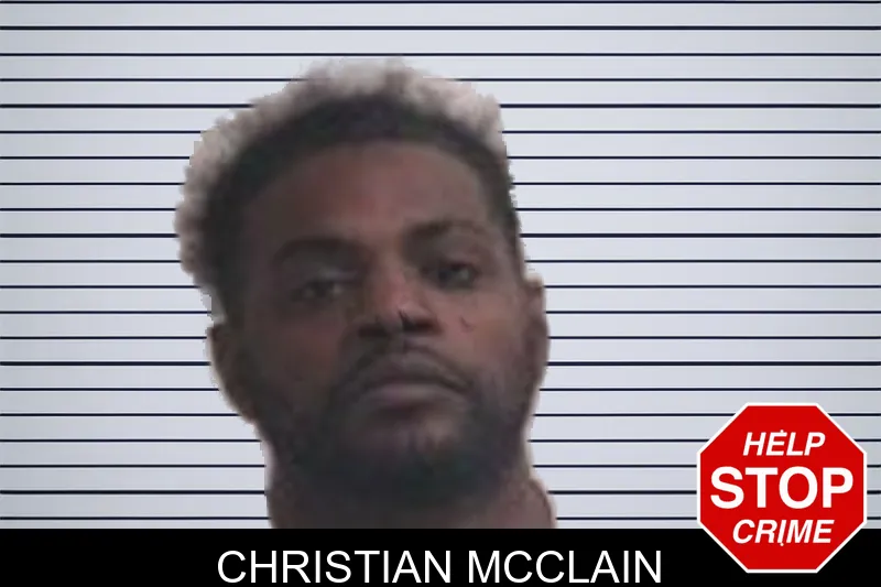 Christian McClain mugshot