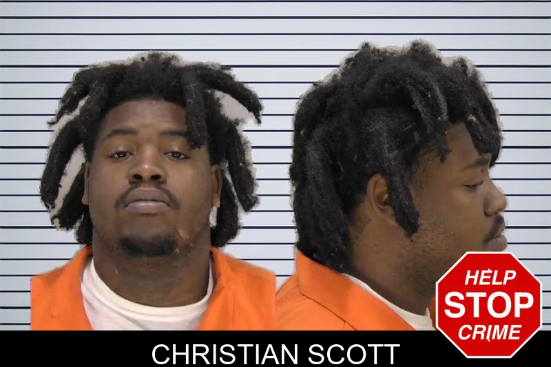 Christian Scott mugshot