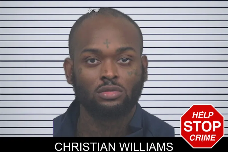 Christian Williams mugshot