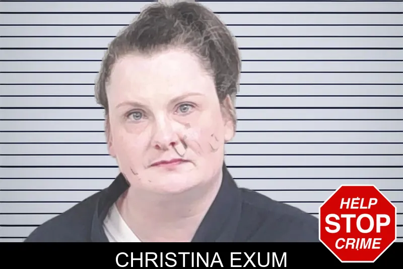 Christina Exum mugshot