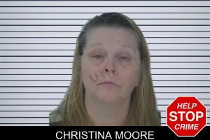 Christina Moore mugshot