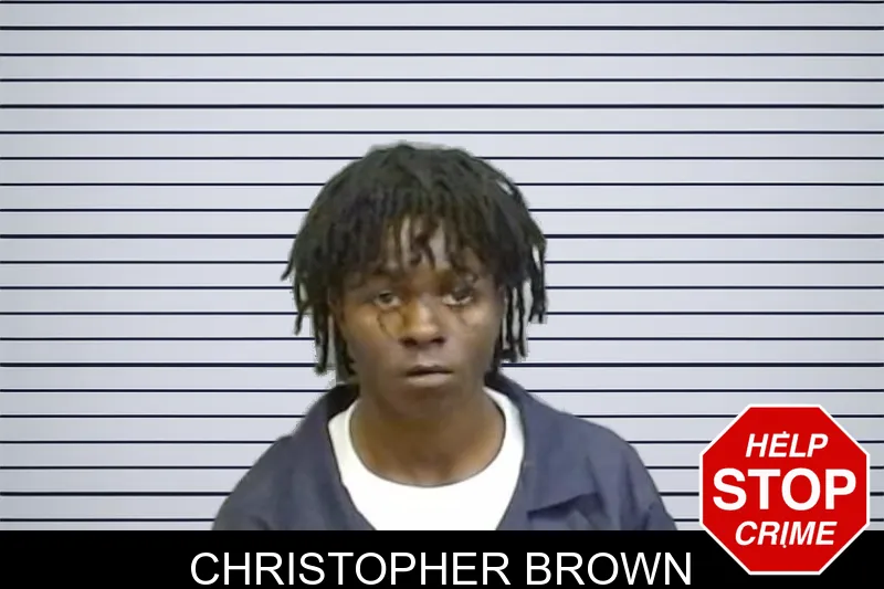 Christopher Brown mugshot