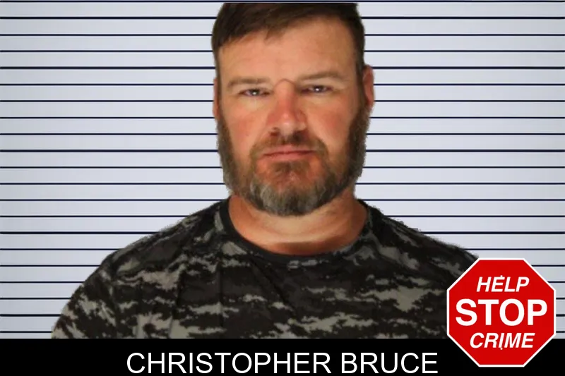 Christopher Bruce mugshot