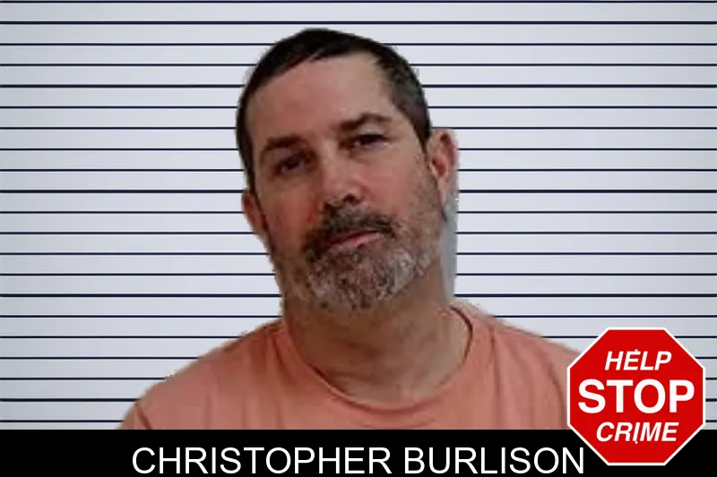 Christopher Burlison mugshot