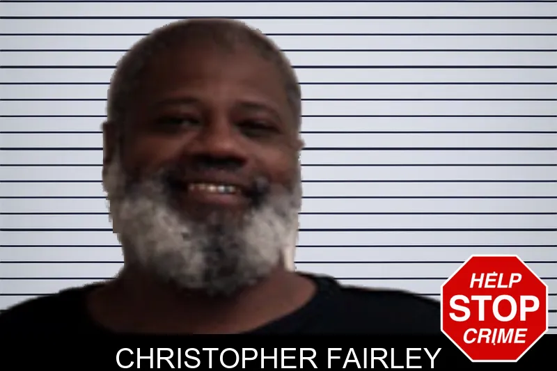 Christopher Fairley mugshot