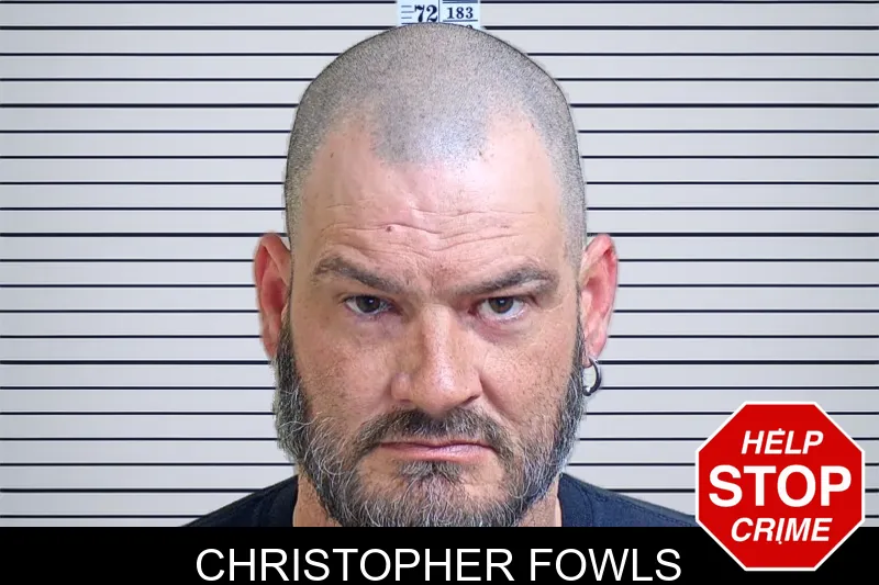 Christopher Fowls mugshot