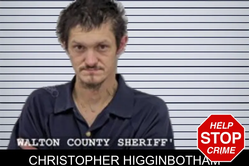 Christopher Higginbotham mugshot