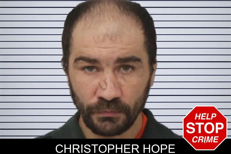 Christopher Hope mugshot