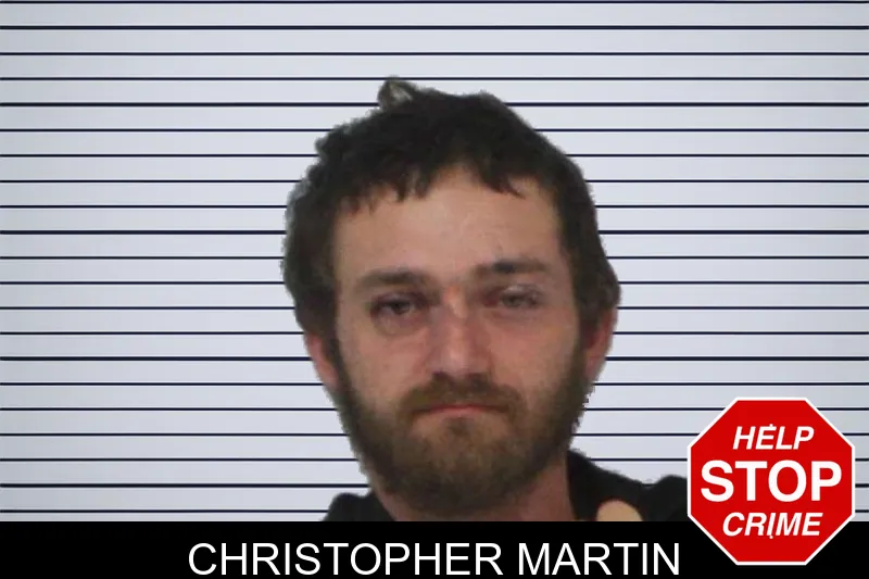 Christopher Martin mugshot