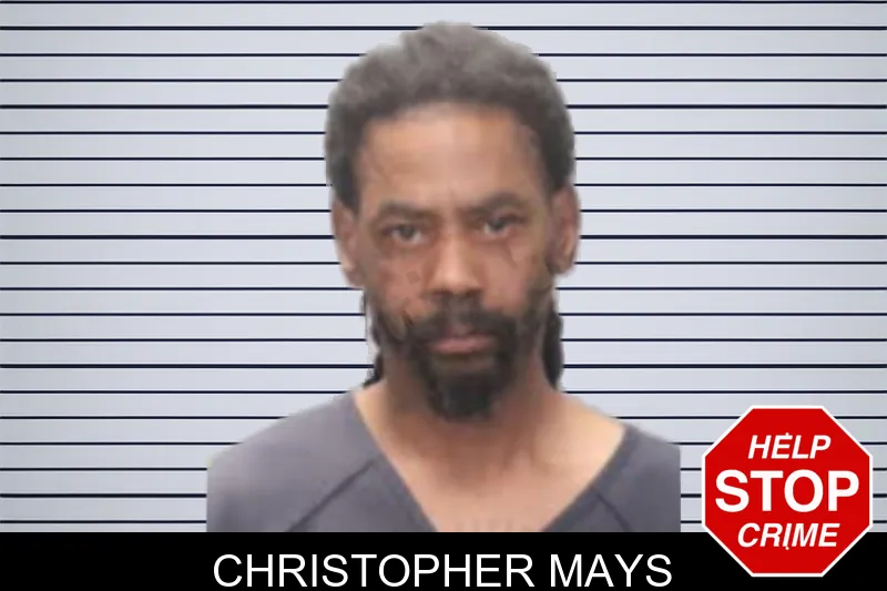 Christopher Mays mugshot