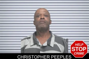 Christopher Peeples mugshot