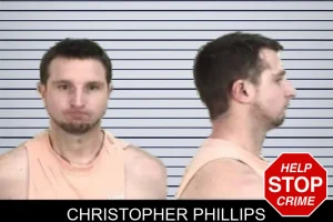 Christopher Phillips mugshot