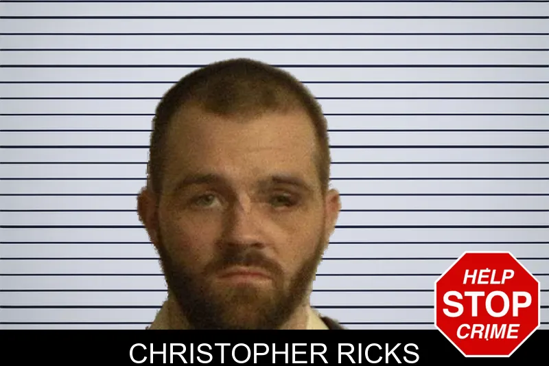 Christopher Ricks mugshot