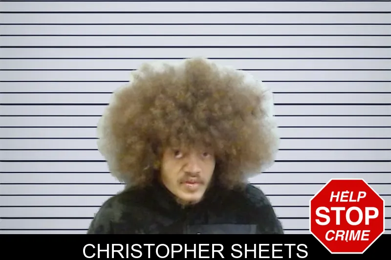 Christopher Sheets mugshot
