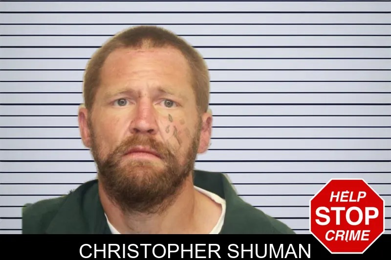 Christopher Shuman mugshot