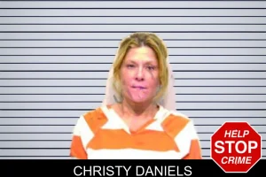 Christy Daniels mugshot