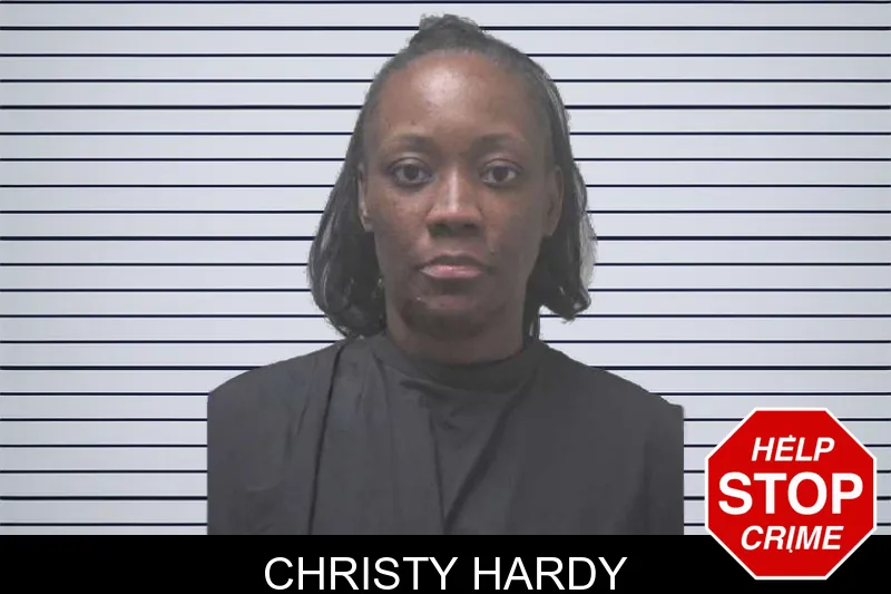Christy Hardy mugshot