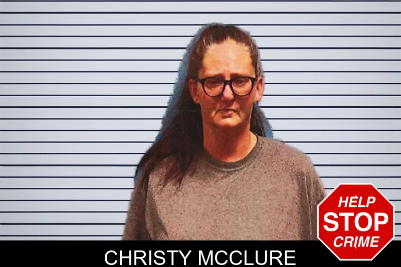 Christy McClure mugshot