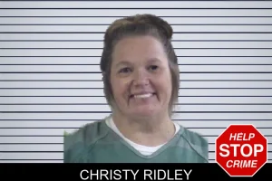 Christy Ridley mugshot