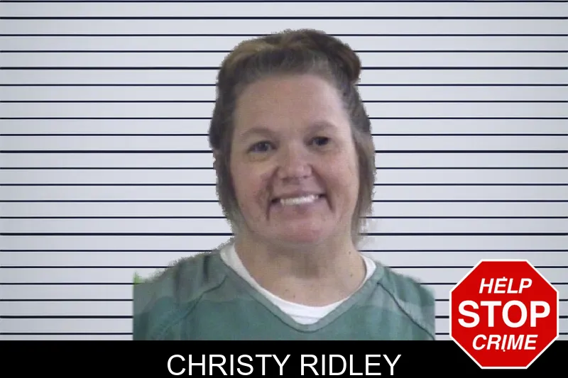 Christy Ridley mugshot