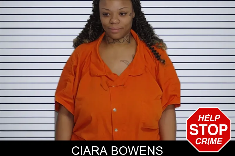 Ciara Bowens mugshot