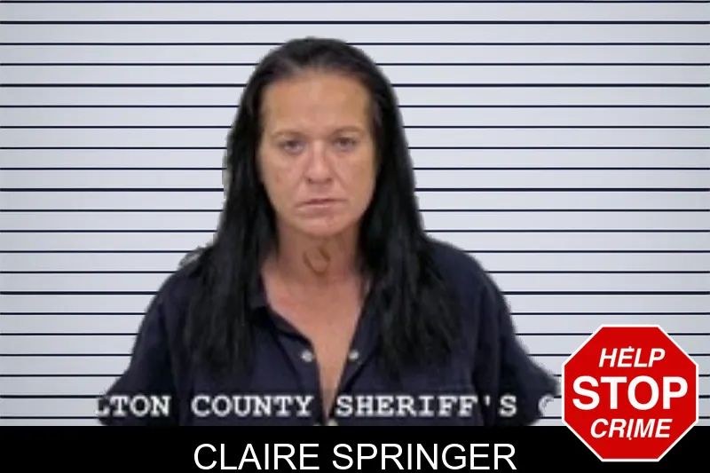 Claire Springer mugshot