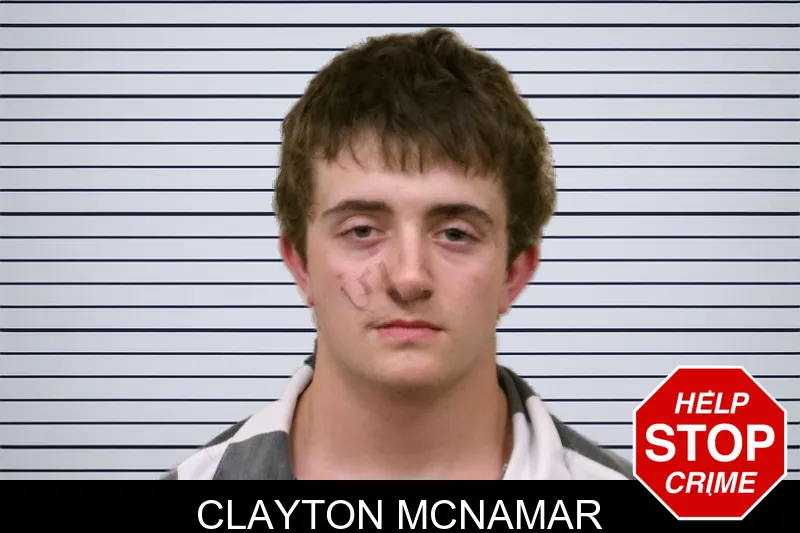 Clayton McNamar mugshot