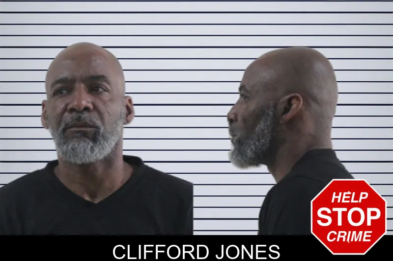 Clifford Jones mugshot