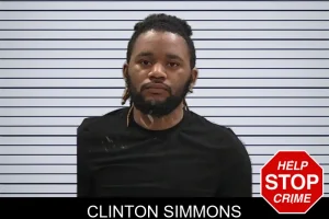 Clinton Simmons mugshot