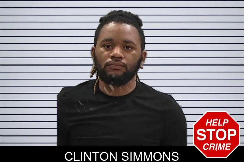 Clinton Simmons mugshot