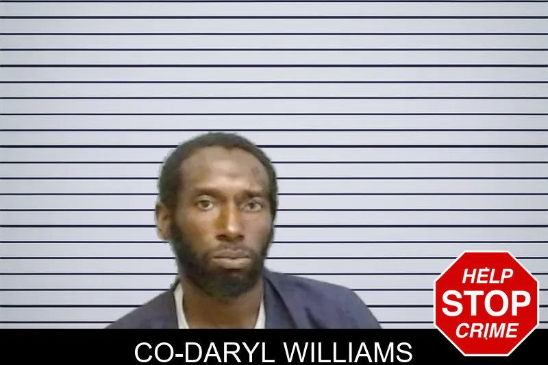 Co-Daryl Williams mugshot