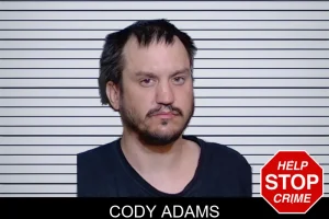 Cody Adams mugshot