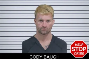 Cody Baugh mugshot