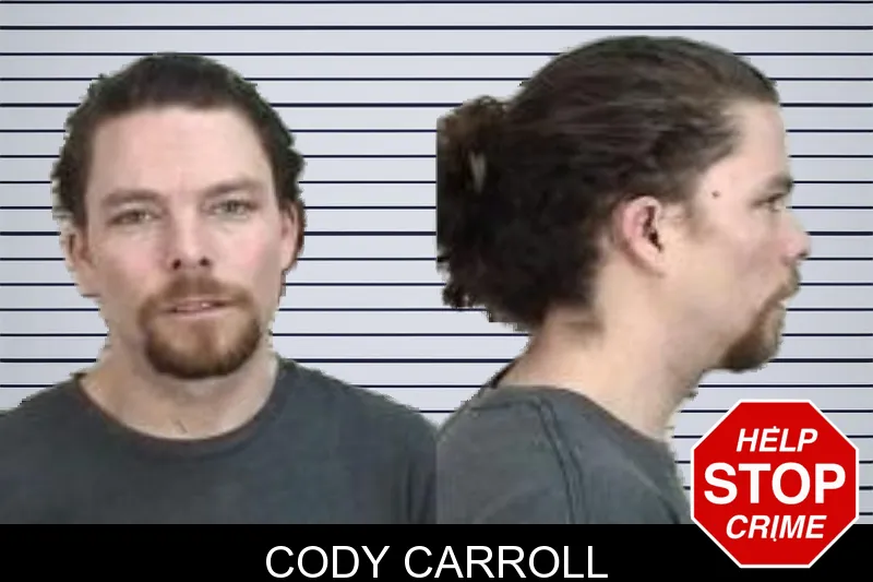Cody Carroll mugshot