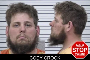 Cody Crook mugshot