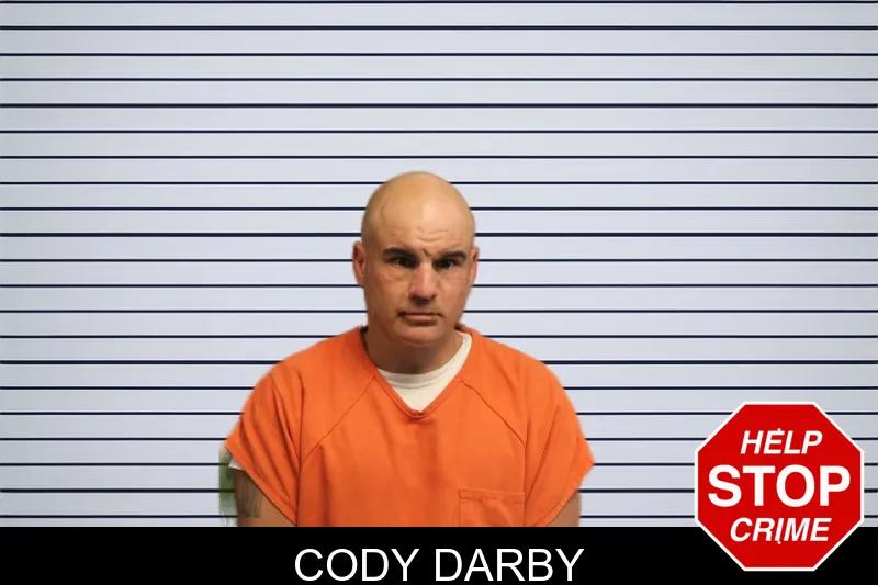 Cody Darby mugshot