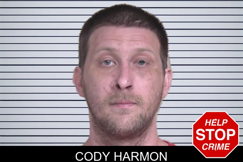 Cody Harmon mugshot
