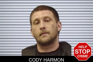Cody Harmon mugshot