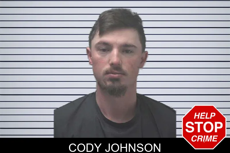 Cody Johnson mugshot