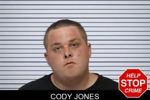 Cody Jones mugshot