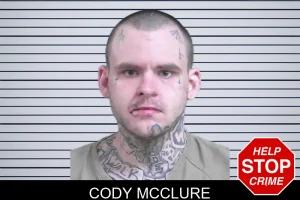 Cody McClure mugshot