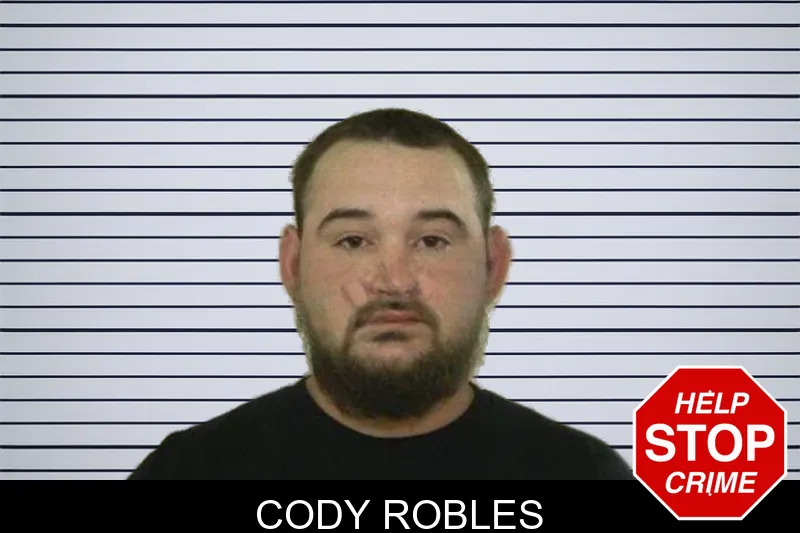 Cody Robles mugshot